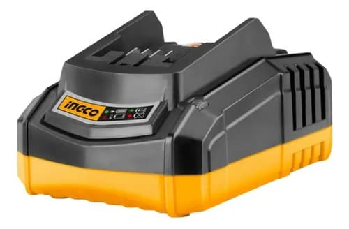 Soplador De Calor Ingco Térmico Profesional 20 V, Alimentado Por Batería, Aire Caliente Amarillo