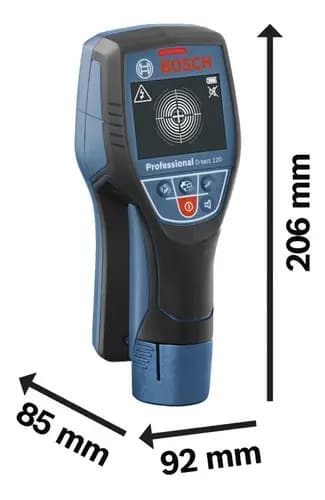 Detector De Materiales Bosch D-tect 120 Hasta 120mm Color Azul Marino