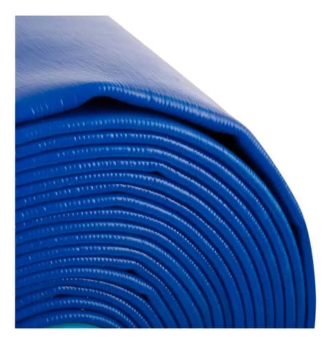 Manguera Plana 2 Pulgadas 4 Bar 50 Metros Riego Motobomba C Color Azul