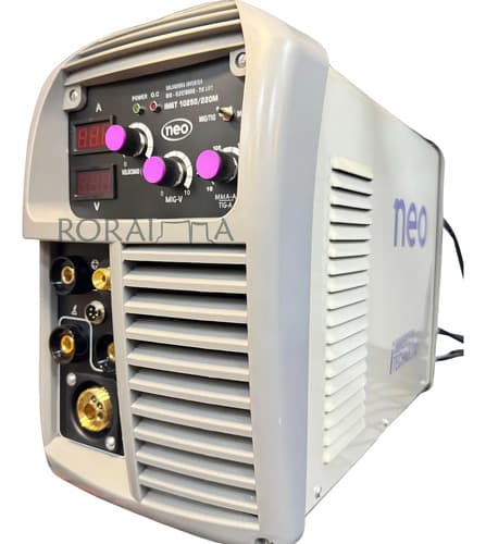 Soldadora Inverter Neo Imet10250 Mig Tig Electrodo 250a Color Blanco