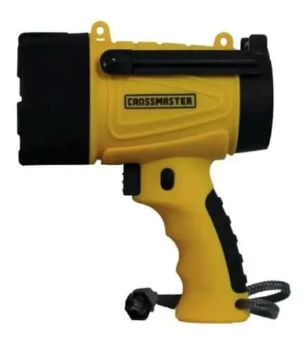 Linterna Led Recargable 400 Lúmenes 10 W Crossmaster 9932742 Blanco Amarillo