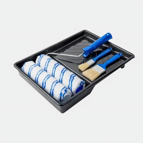 Set Juego De Rodillos Pinceles Y Bandeja Wadfow 6x Wcb3h63