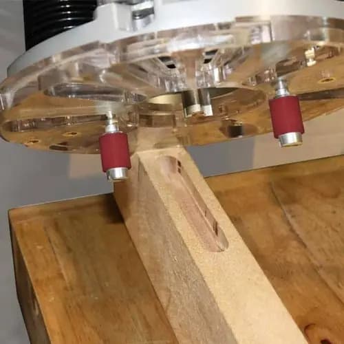 Kit De Guía Para Router De Bordes Y Mortajas Milescraft Equus 1274