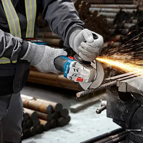 Amoladora Accu Bosch Gws 18v-8 Sin Batería Azul Marino