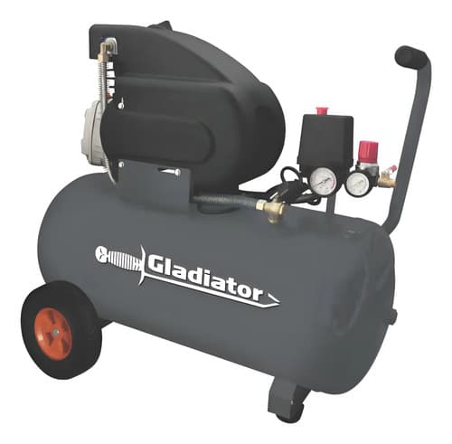 Compresor De Aire Eléctrico Portátil  Gladiator Pro Ce 650/2 Gris
