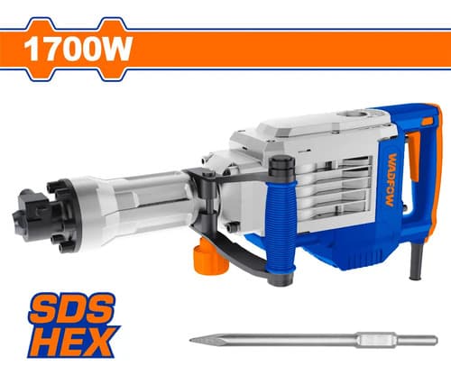 Martillo Demoledor 1700w 50j Wadfow Wdb1d90 Azul