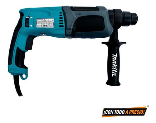 Rotomartillo Makita Taladro Percutor Sds Plus Maletín Color Verde Oscuro
