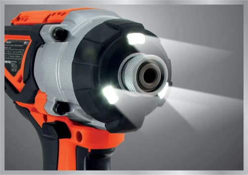 Llave De Impacto Inalámbrico Dowen Pagio 9993161 Naranja 50 Hz