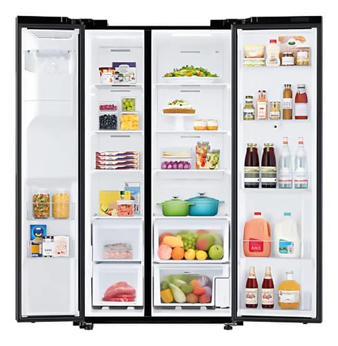 Samsung Side By Side Family Hub Rs58t5561b1 Negro