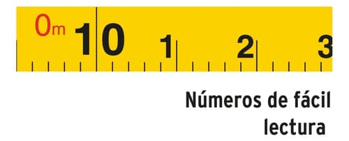 Cinta Metrica Truper 30 Metros De Fibra De Vidrio Tfc-30me