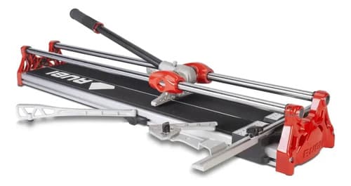Cortadora De Baldosas Manual Rubi Hit-1200 Cerámica Espesor 1.6cm Corte 120cm