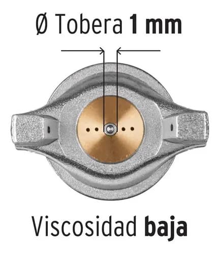 Pistola Para Pintar De Gravedad 400 Ml Truper 11989