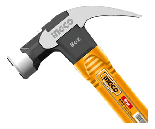 Martillo De Uña 220g Magnético Mango Fibra Ingco Hch81008