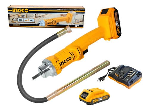 Sonda Vibradora 1.5mts Inalambrica 2bat + Cargador 20v