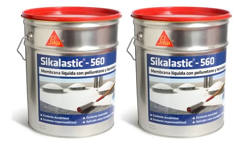 Sikalastic 560 Membrana Líquida Con Poliuretano 20+20 Kg Blanco Satinado