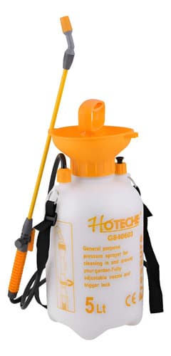Fumigador Sanitizador Profesional 5 Lts Hoteche Blanco/naranja
