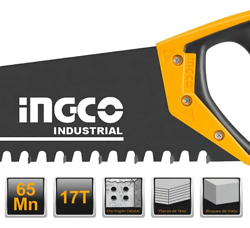 Serrucho Industrial Ingco 24 Concreto Yeso Ladrillo Hielo