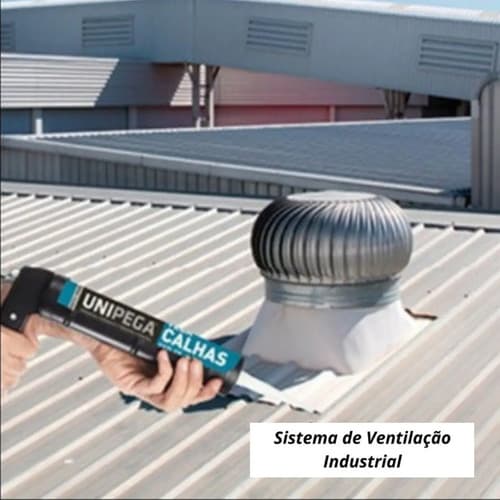 Silicona Unipega Veda Calha De Aluminio Con Fungicida Para Exterior
