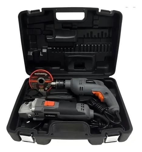 Kit De Herramientas Eléctricas Gladiator Tp413/6/220-aa415/2/220k Piezas