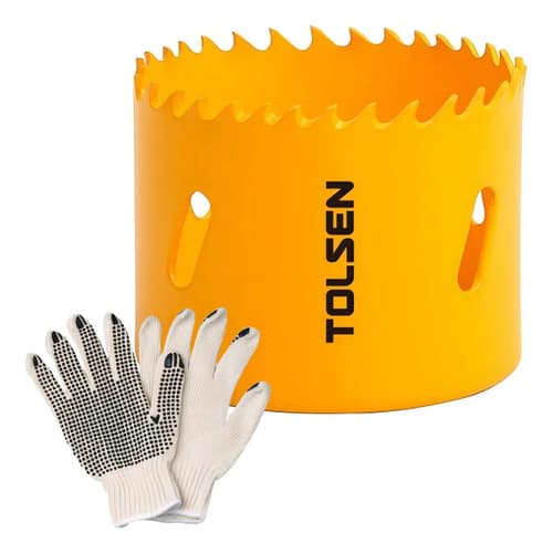 Mecha Sierra Copa Tolsen Bimetalica 114mm Dientes 4-6tpi -sc