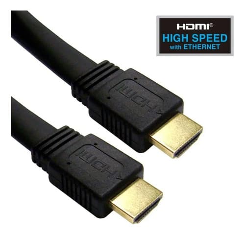 Cable Hdmi Chato Plano Cinta Full-hd 1080p 3 Metros Mts
