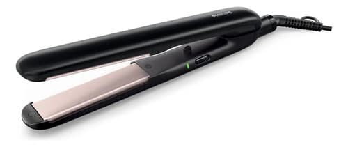Plancha Para El Cabello Philips Hp8321 Placas Largas Negro