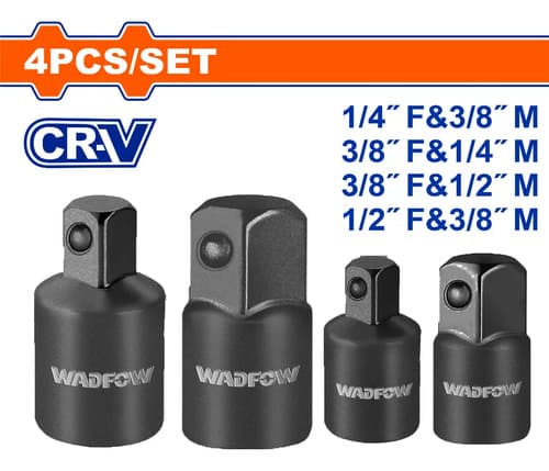 Set X 4 Adaptadores Dado De Impacto Wadfow Wms6404
