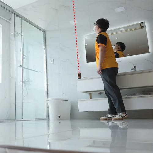 Medidor De Distancia Laser Ingco 0,5-50 M Distancia