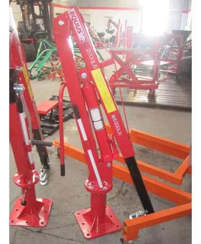 Guinche Giratorio Para Camión Y Camioneta 900 Kg Nt Rojo