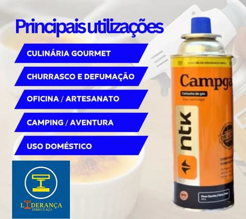 Pack De 8 Latas De Gas Butano Para Estufa De Camping Y Soplete Culinario Amarillo