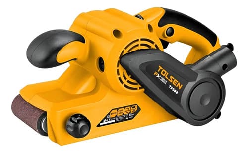 Lijadora De Banda Electrica 810w 50hz 200380 M/min Naranja Con Negro 50 Hz