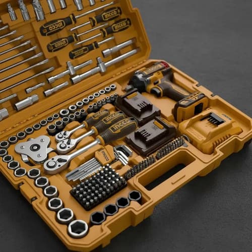 Kit Set 172 Herramientas Combinadas Ingco Hkthp41723