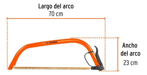 Arco Jardinero 24'' Truper 10258