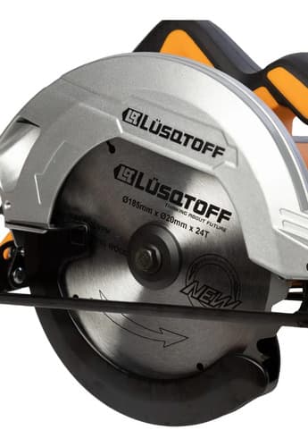 Sierra Circular Eléctrica Lüsqtoff Csl1500-8 185mm 1.5kw Naranja/negro 50hz 50 Hz