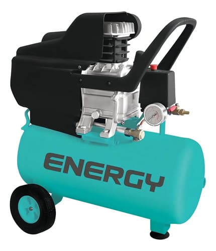 Compresor De Aire Portátil Energy C40/2/25r 40l 2hp Celeste 50 Hz