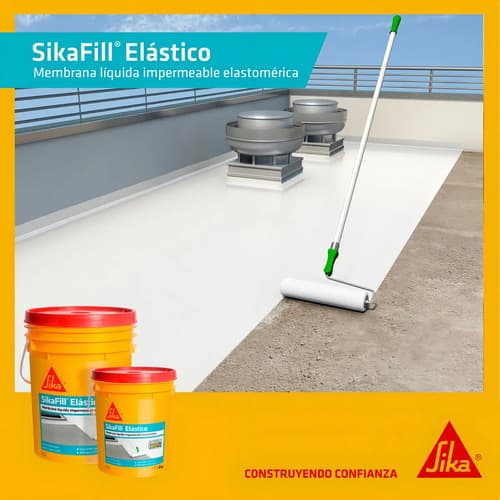 Membrana Liquida Sika Sikafill Elástico 20kg Terracota