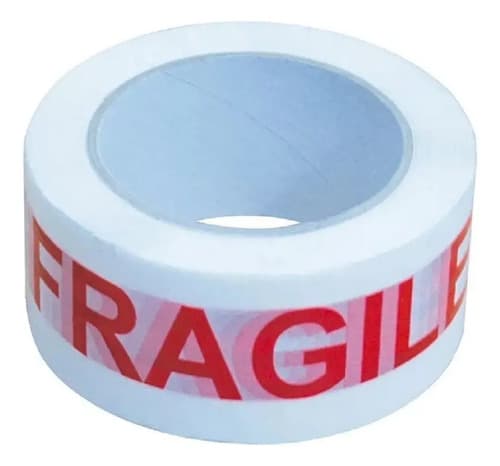 Cinta Adhesiva Empaque Fragil Pack X 6 Frágil