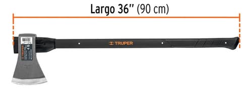 Hacha Media Labor 3 Lbs Mango Encino Truper 14968