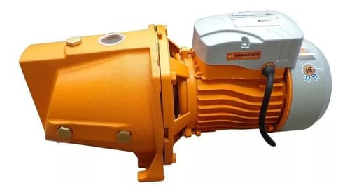 Bomba De Agua Centrífuga 1hp Auto Cebante Lusqtoff Color Naranja Fase Eléctrica Monofásica 50 Hz