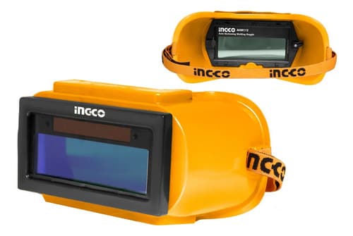 Mascara Lentes De Soldar Fotosensible Ingco Ahm112 Color Amarillo