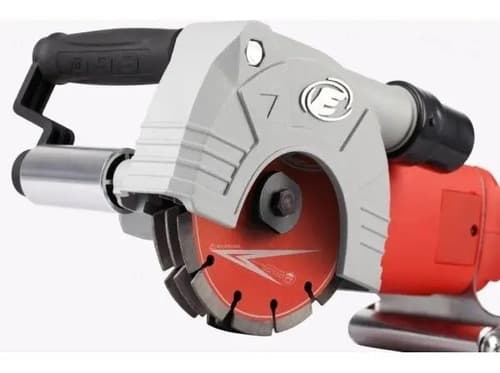 Disco Triple Diamantado Para Acanaladora Equus Color Rojo Frecuencia 50hz