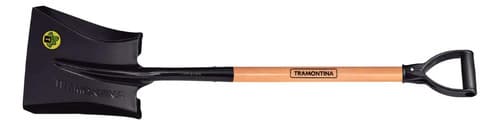Pala Carga Palear Mango Madera 71cm Tramontina Pf