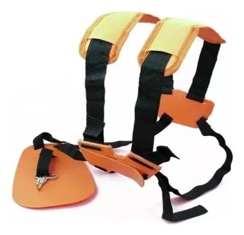 Arnés Para Desmalezadora Modelo Mochila Naranja