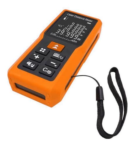 Medidor De Distancias Laser Digital 40m Memoria Lusqtoff