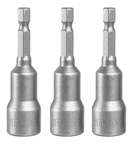 Adaptadores Magnéticos Para Taladro Ingco De 12mm (set De 3 Piezas)