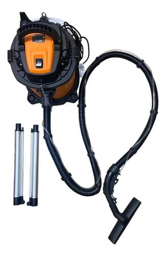 Aspiradora Industrial De Tacho Lüsqtoff Ltl20-8 20l Naranja Y Negra 50hz Naranja/negro