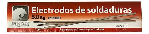 Electrodo De Soldadura Equus E6013 (2,5mm 5kg)