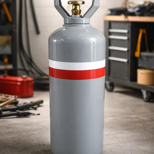 Tubo/cilindro De Gas Industrial Atal/agamix 4 Mts3 Cubicos