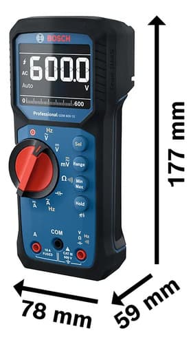 Multímetro Profesional Bosch Gdm 600-15 True Rms