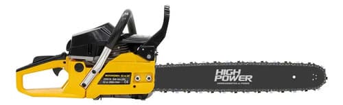 Motosierra High Power Mt-52cc 52cc 20 Gasolina Amarillo
